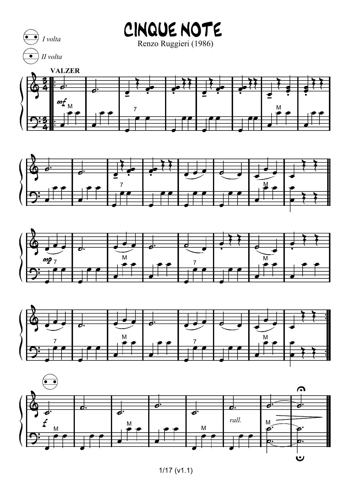 Accordion Kids (10 pieces) simple and modern compositions