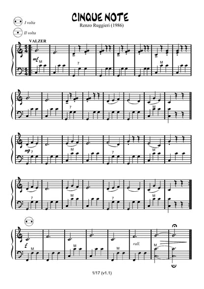 Accordion Kids (10 pieces) simple and modern compositions