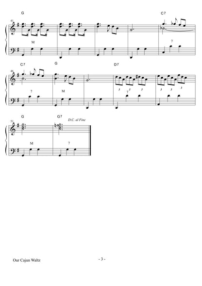 Our Cajun Waltz