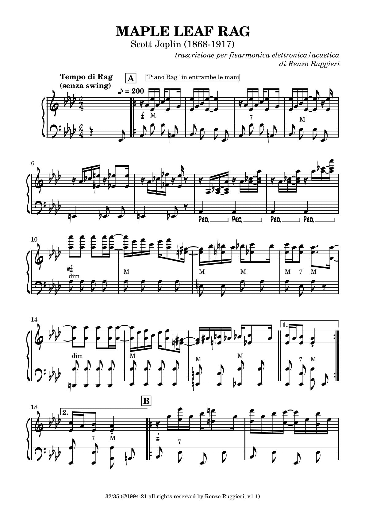 Tournee arrangements & compositions: