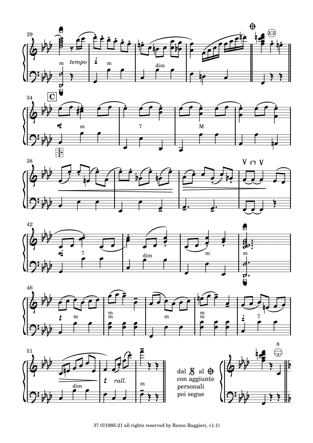 Tournee arrangements & compositions: