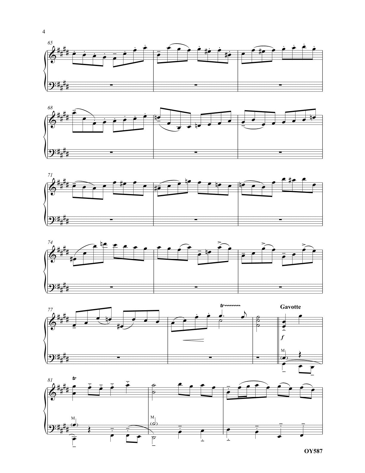 Gavotte and Rondo