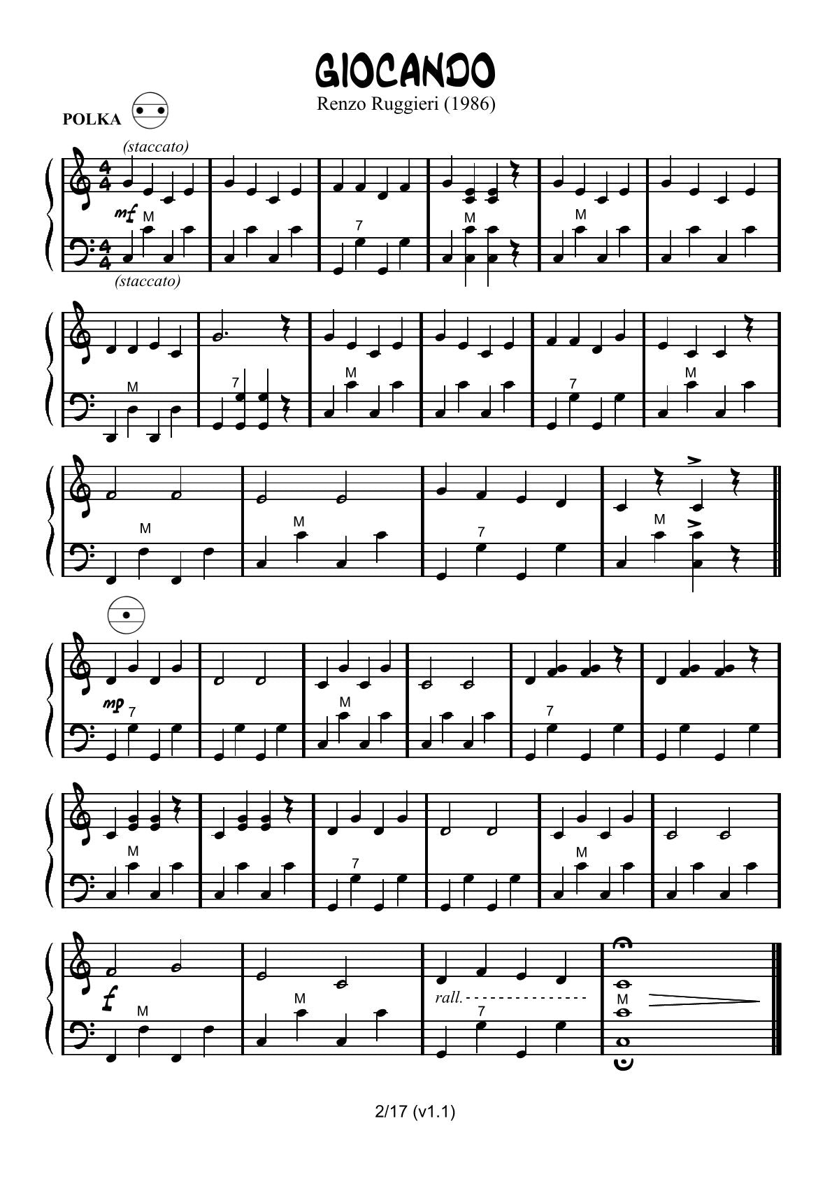 Accordion Kids (10 pieces) simple and modern compositions