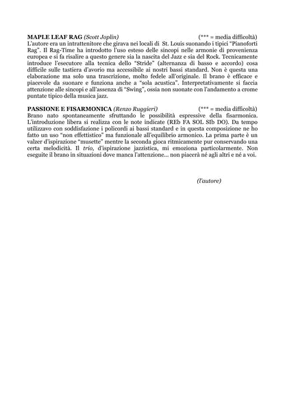 Tournee arrangements & compositions: