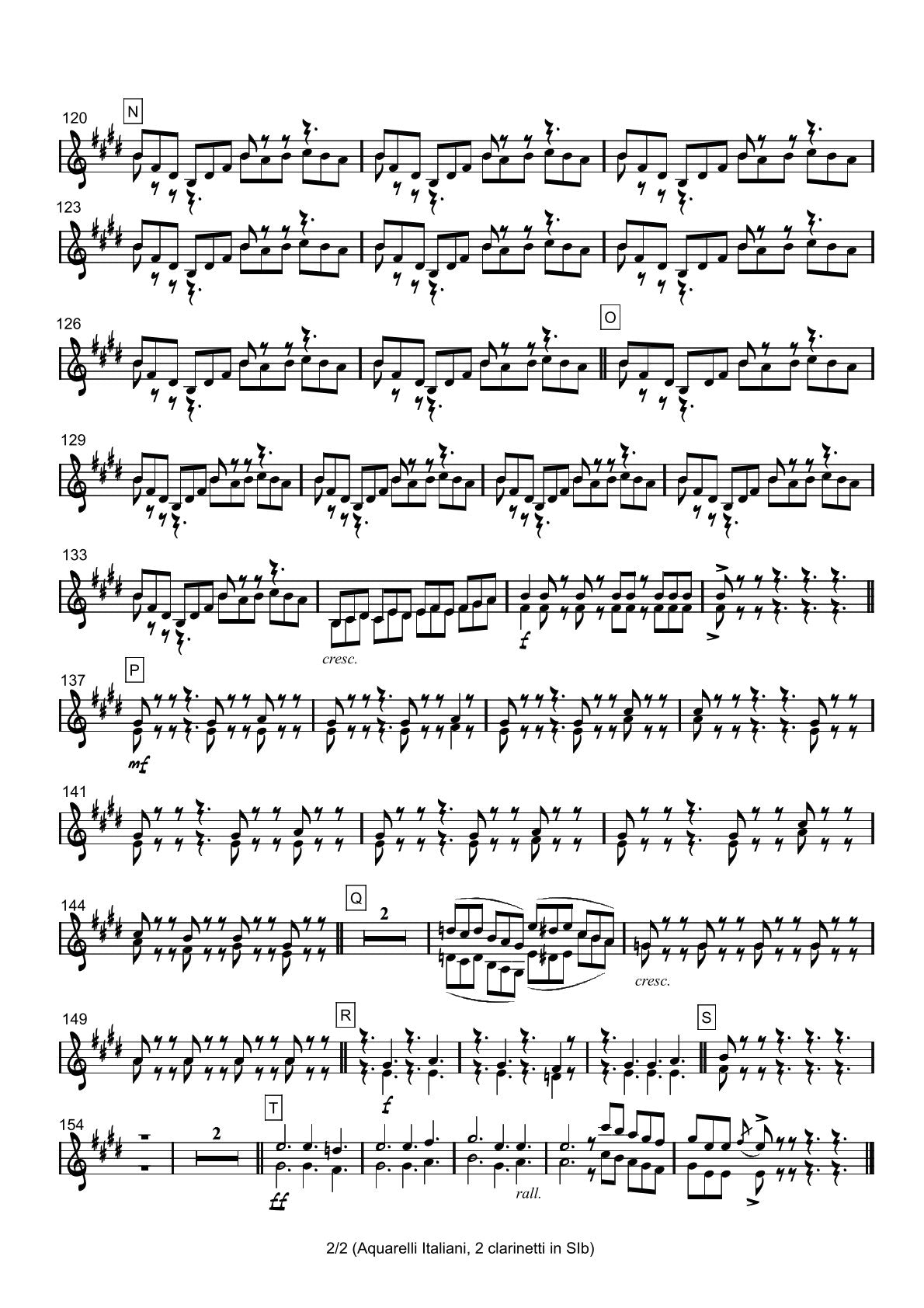 Renzo Ruggieri Acquarelli Italiani for Accordion and Orchestra ( full score &individual parts)