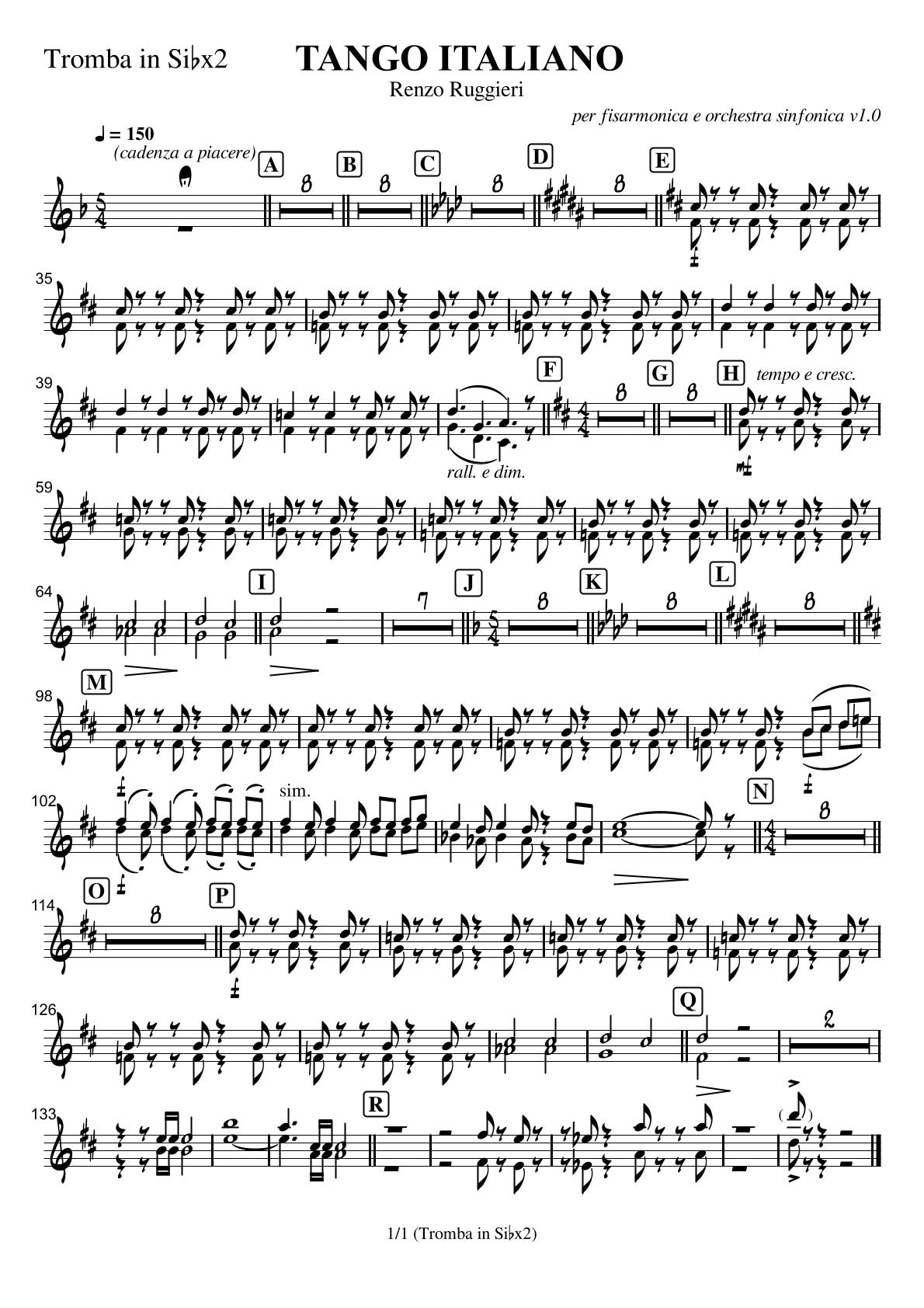 Tango Italiano (5 different ensembles in 1 book)