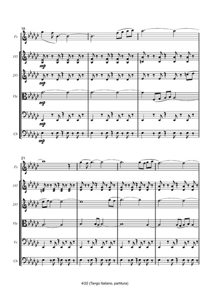 Tango Italiano (5 different ensembles in 1 book)