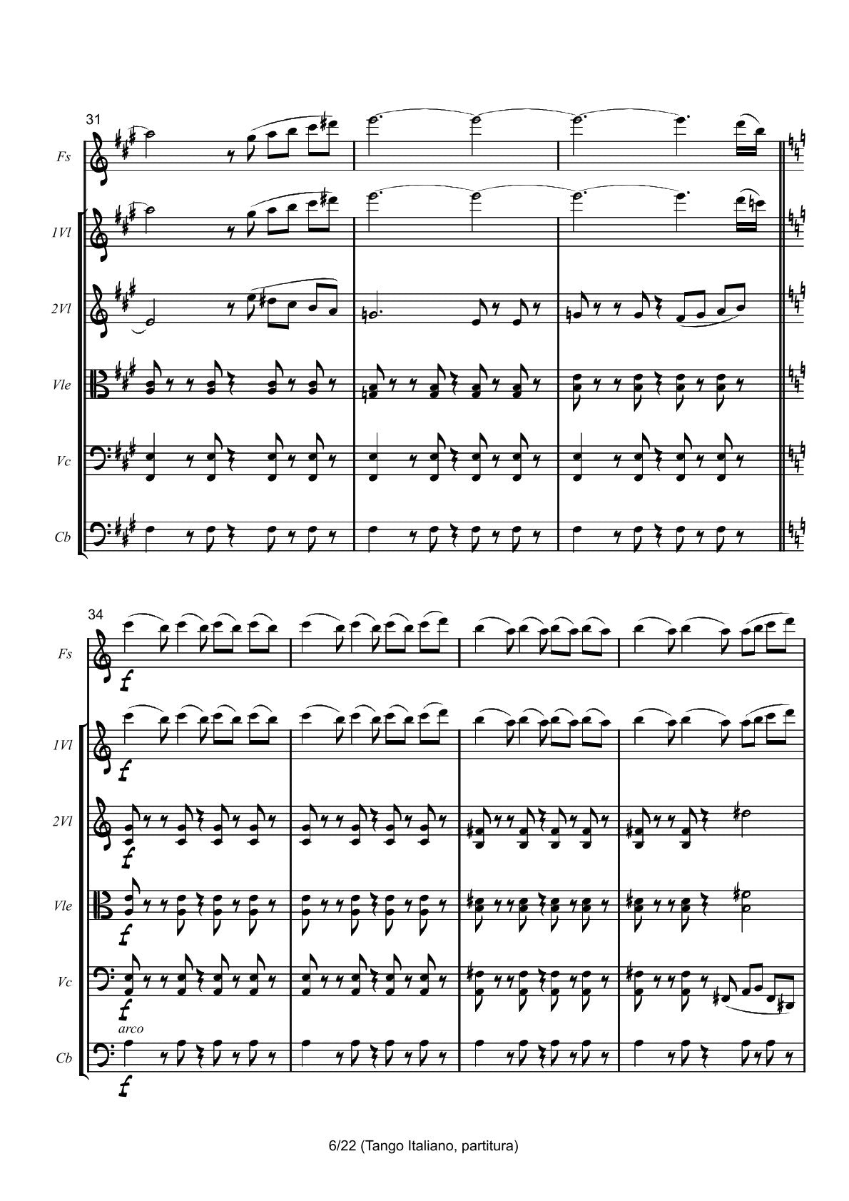 Tango Italiano (5 different ensembles in 1 book)