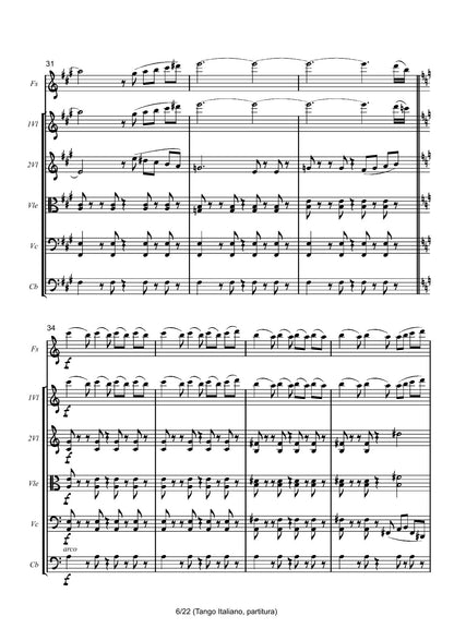 Tango Italiano (5 different ensembles in 1 book)