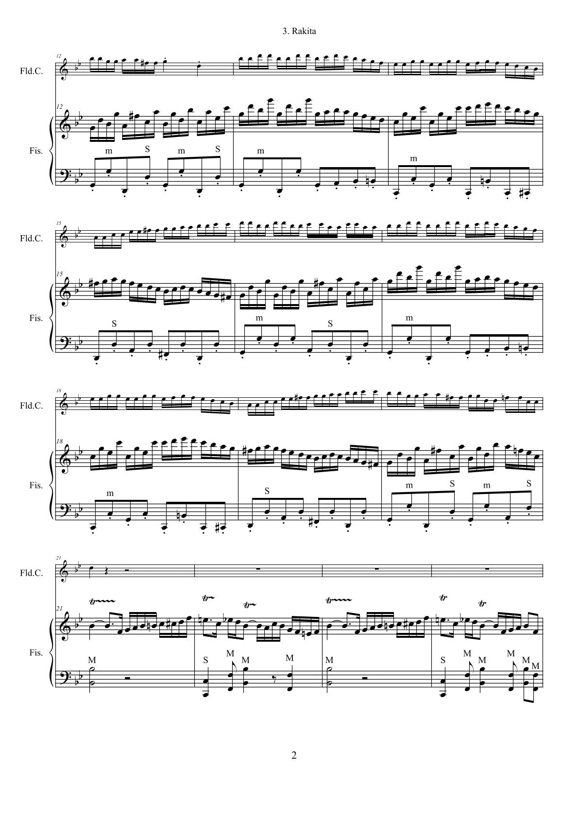 3 Balkan Dances ( for Accordion & Recorder)