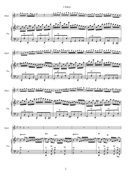 3 Balkan Dances ( for Accordion & Recorder)