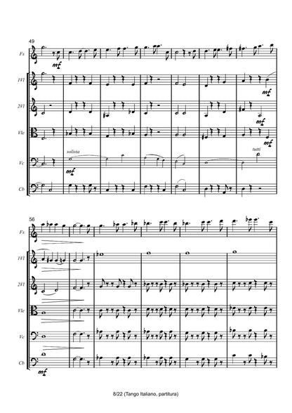 Tango Italiano (5 different ensembles in 1 book)
