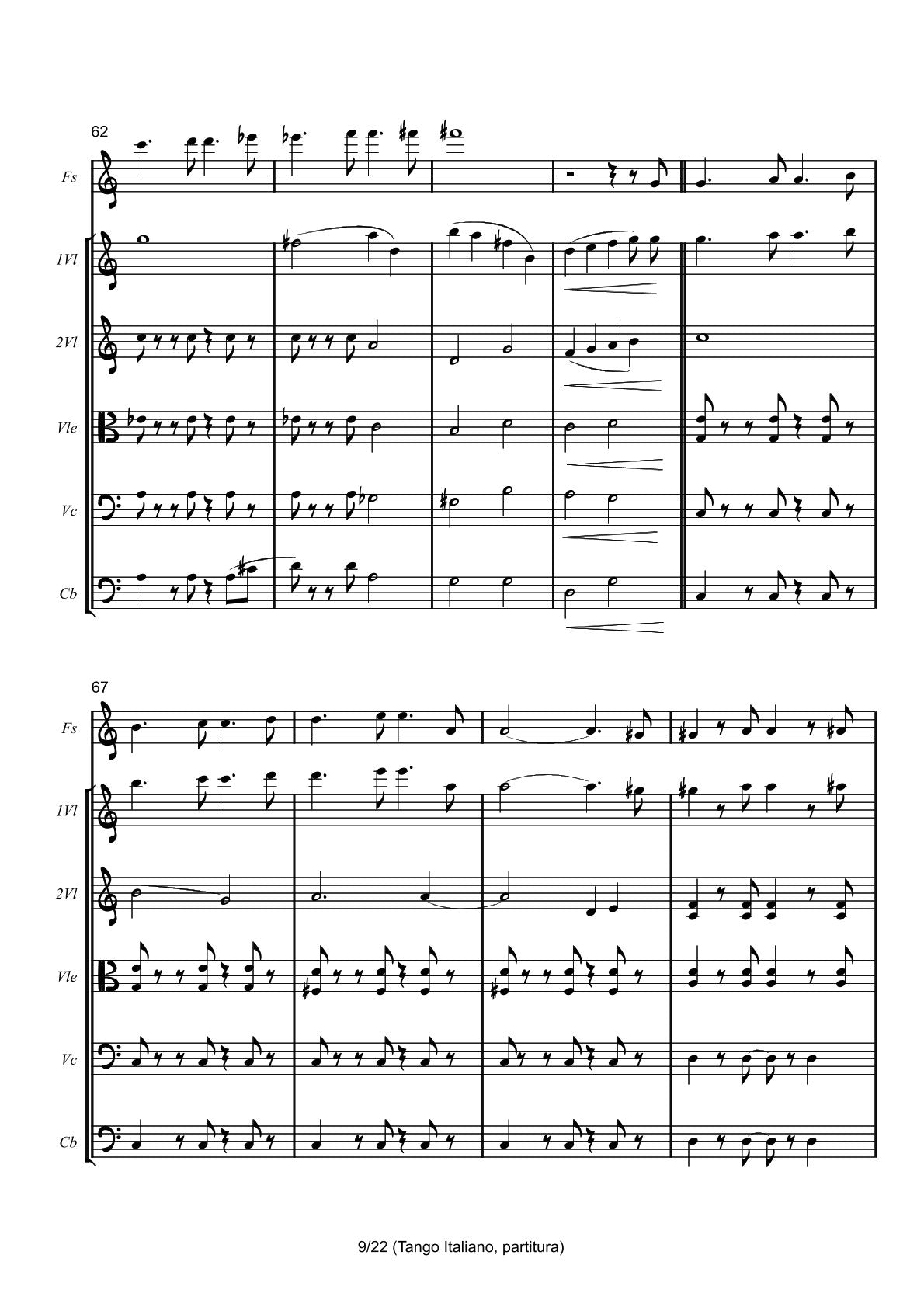 Tango Italiano (5 different ensembles in 1 book)