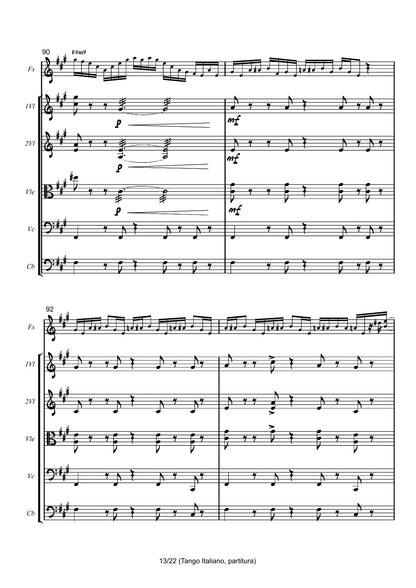 Tango Italiano (5 different ensembles in 1 book)