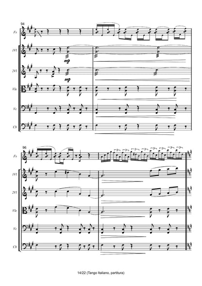 Tango Italiano (5 different ensembles in 1 book)