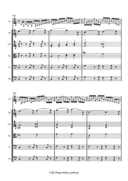 Tango Italiano (5 different ensembles in 1 book)