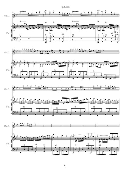 3 Balkan Dances ( for Accordion & Recorder)