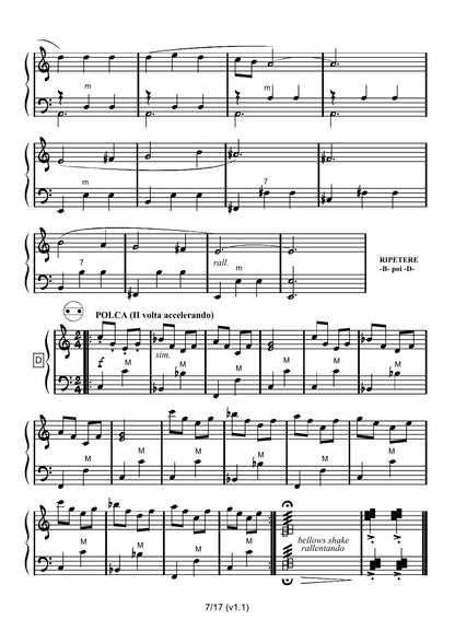 Accordion Kids (10 pieces) simple and modern compositions