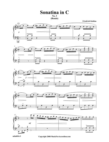 Sonatina in C Part 1 – Part 3