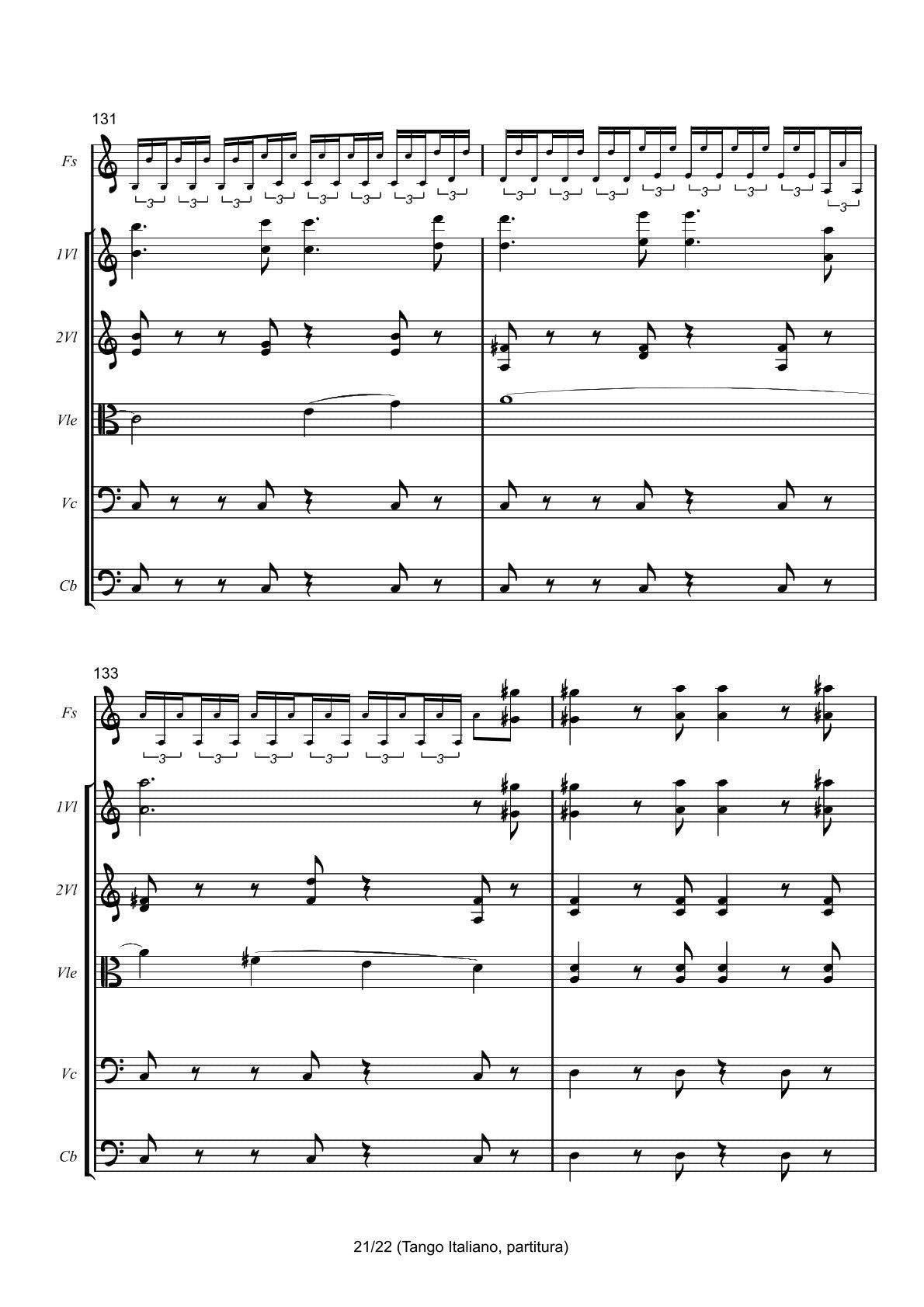 Tango Italiano (5 different ensembles in 1 book)