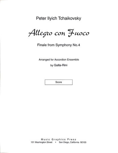 Allegro Con Fuoco, Finale from Symphony No. 4