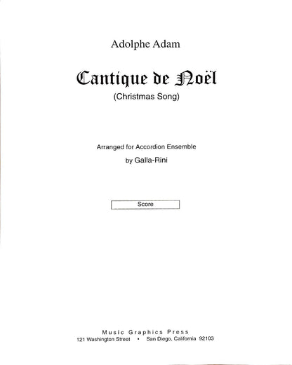 Cantique de Noel (O Holy Night)