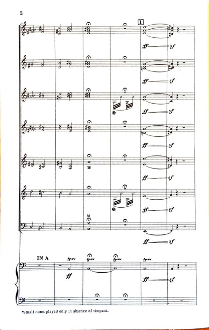 Finlandia, Tone Poem Op. 26 No. 7 (Ensemble)