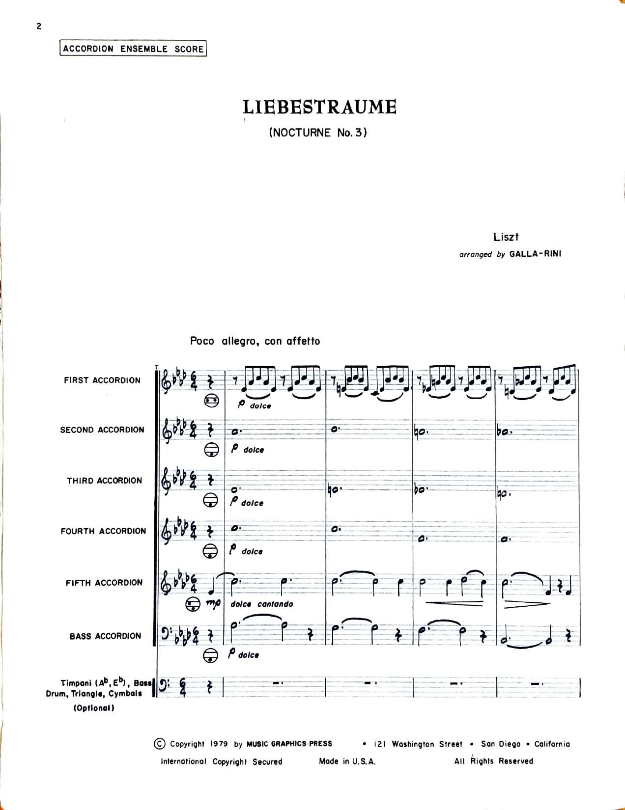 Liebestraume (Nocturne)