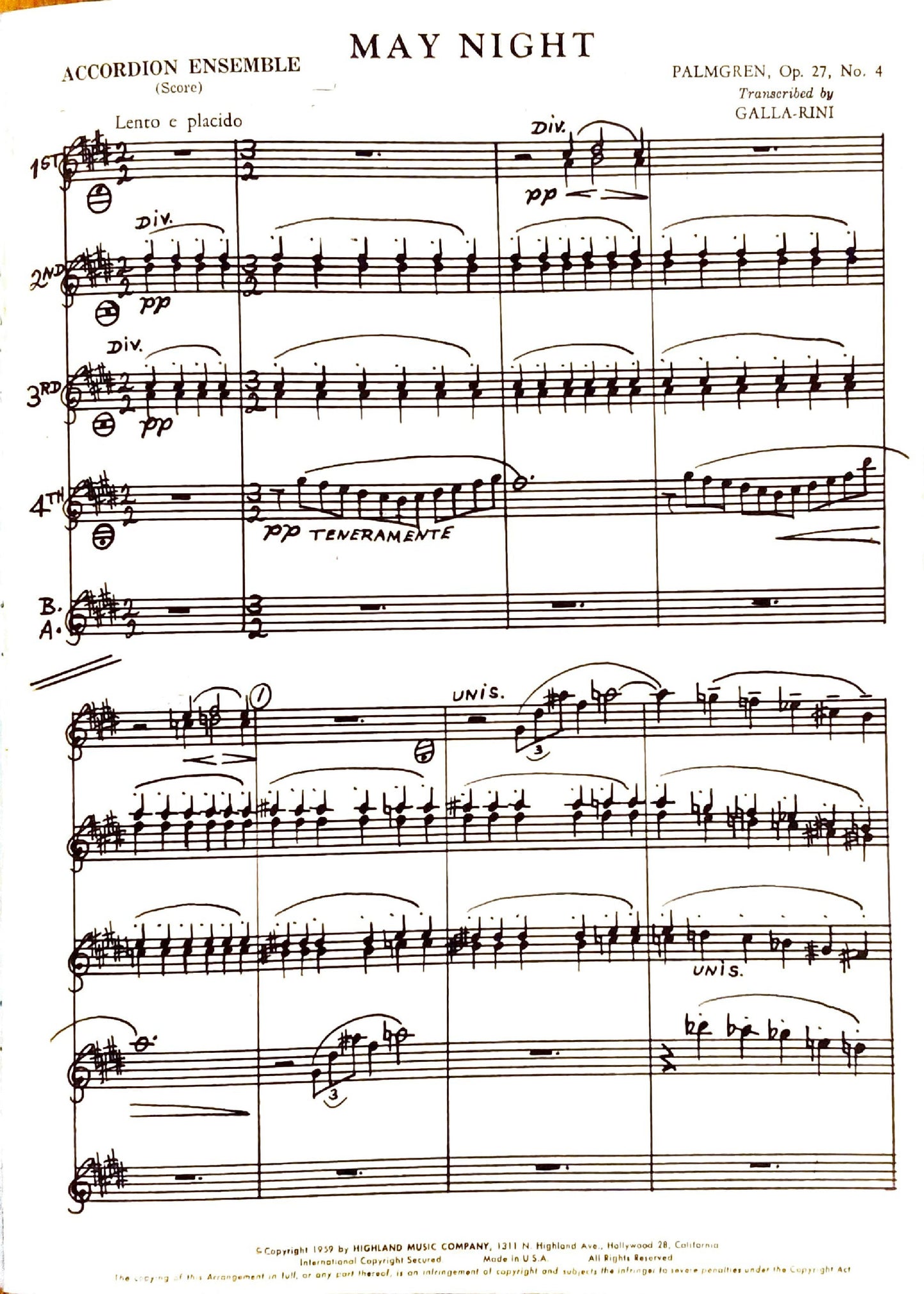 May Night  (Kevätyö)