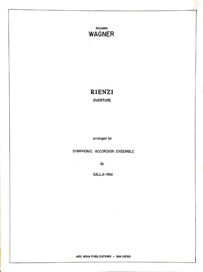 Rienzi Overture