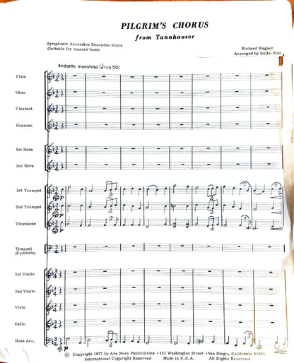 Pilgrim's Chorus from Tannhauser
