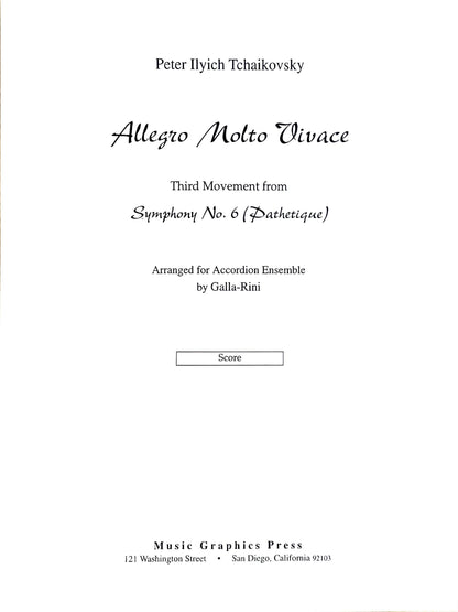 Allegro Molto Vivace Third Movement from Symphony No. 6 (Pathetique)