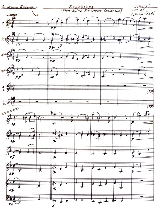 Sarabanda (from Suite for String Orchestra)