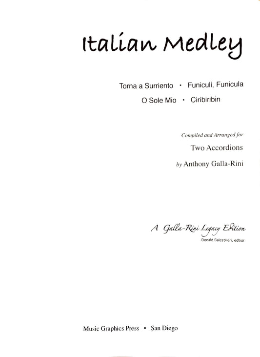 Italian Medley