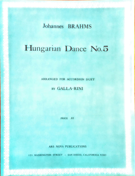 Hungarian Dance No.5