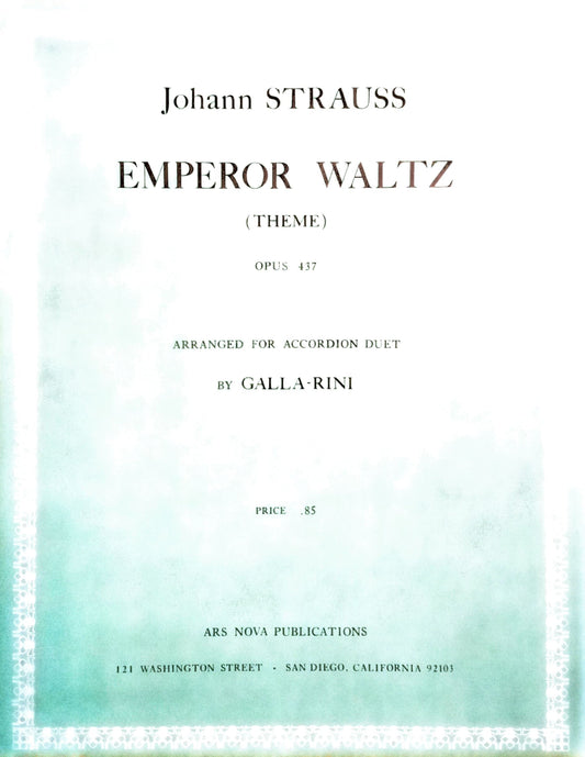 Emperor Waltz (Theme) Op.437