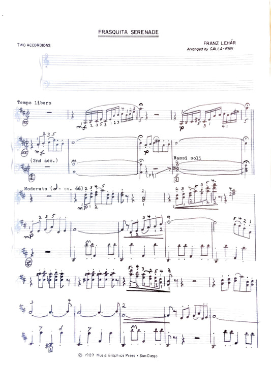 Frasquita Serenade