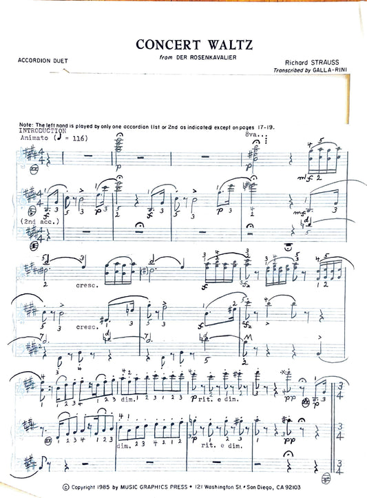 Concert Waltz from Der Rosenkavalier