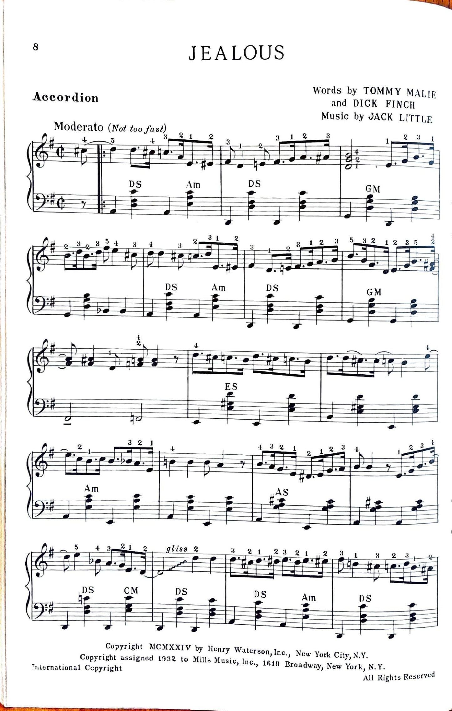 eBook: Modern Hot Piano Accordion Solos No. 2, (Solo accordion with piano accompaniment)