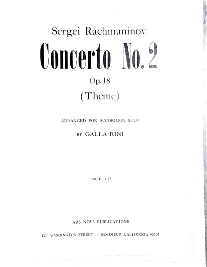 Concerto No. 2 Theme