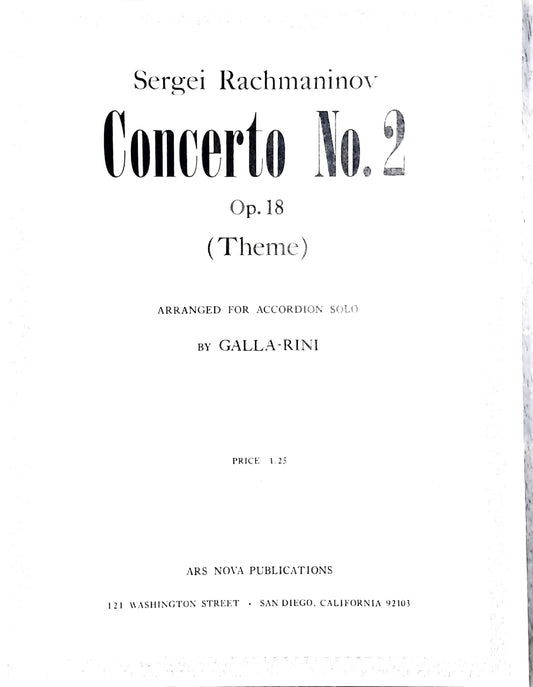 Concerto No. 2 Theme