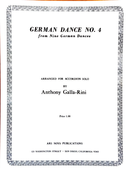 German Dance No. 4