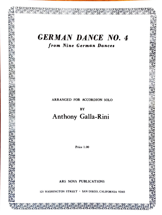 German Dance No. 4