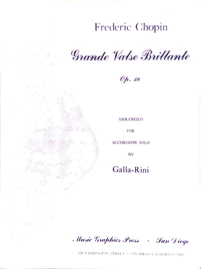 Grande Valse Brillante Op. 18