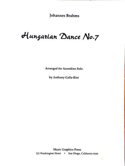 Hungarian Dance No. 7