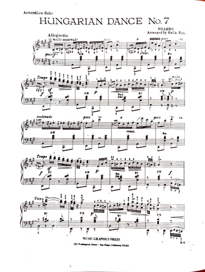 Hungarian Dance No. 7