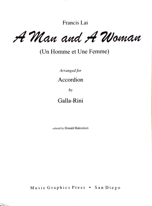 Man and A Woman, A (Un Homme et Un Femme)