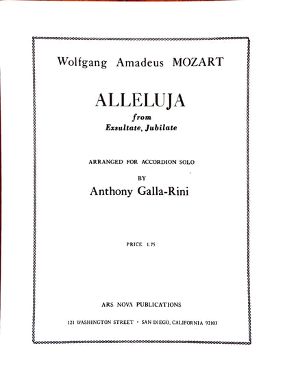 Alleluja from 'Exsultate, Jubilate'