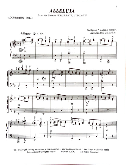 Alleluja from 'Exsultate, Jubilate'