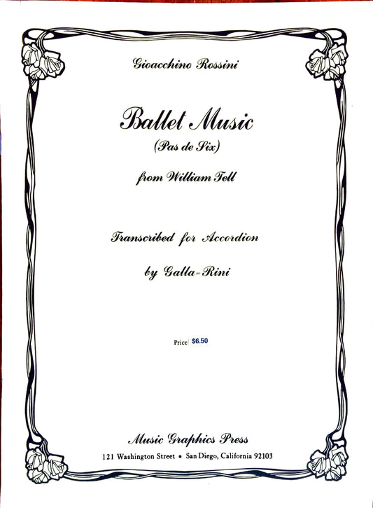 Ballet Music (Pas de Six) from William Tell